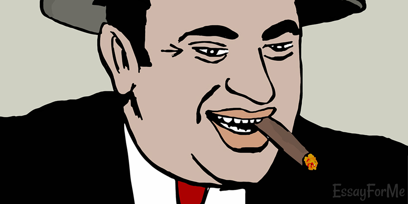 Al Capone’s Caricature
