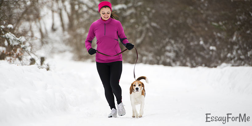 Jogging Outside During Winter